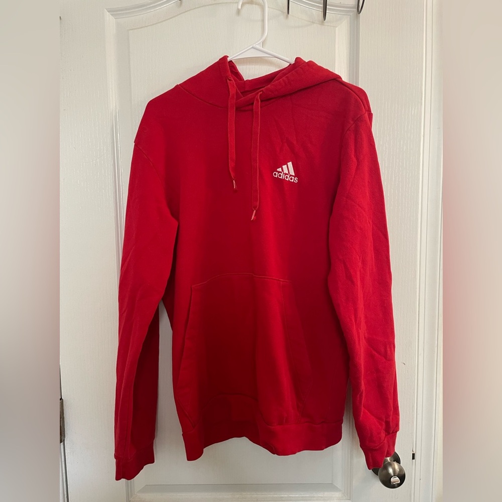 Red Adidas Hoodie